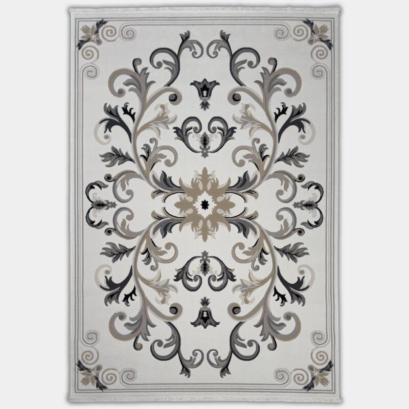 سجاد ايفل كلاسيك - سكري / اسود